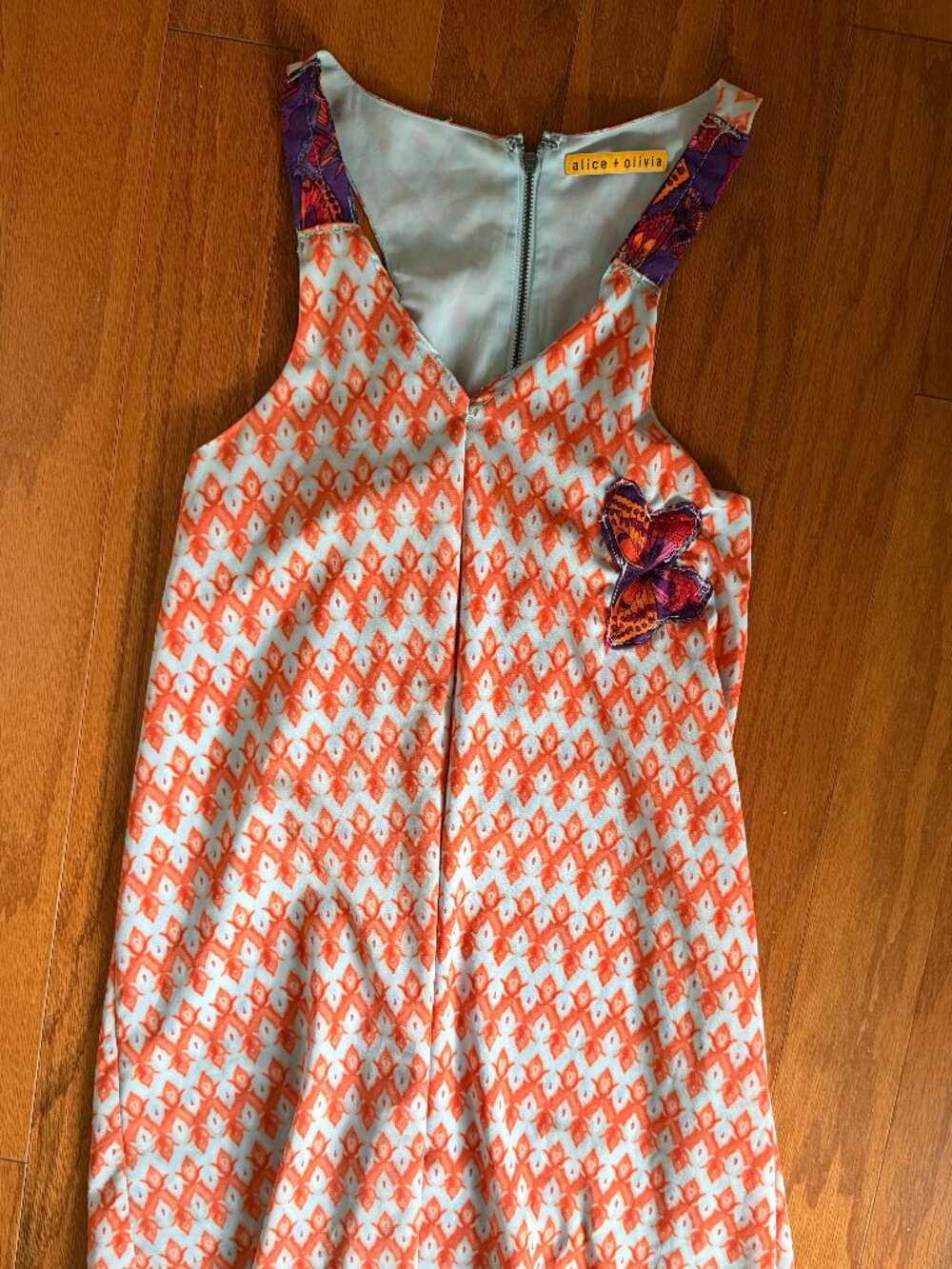 Alice + Olivia dress with sew-ons